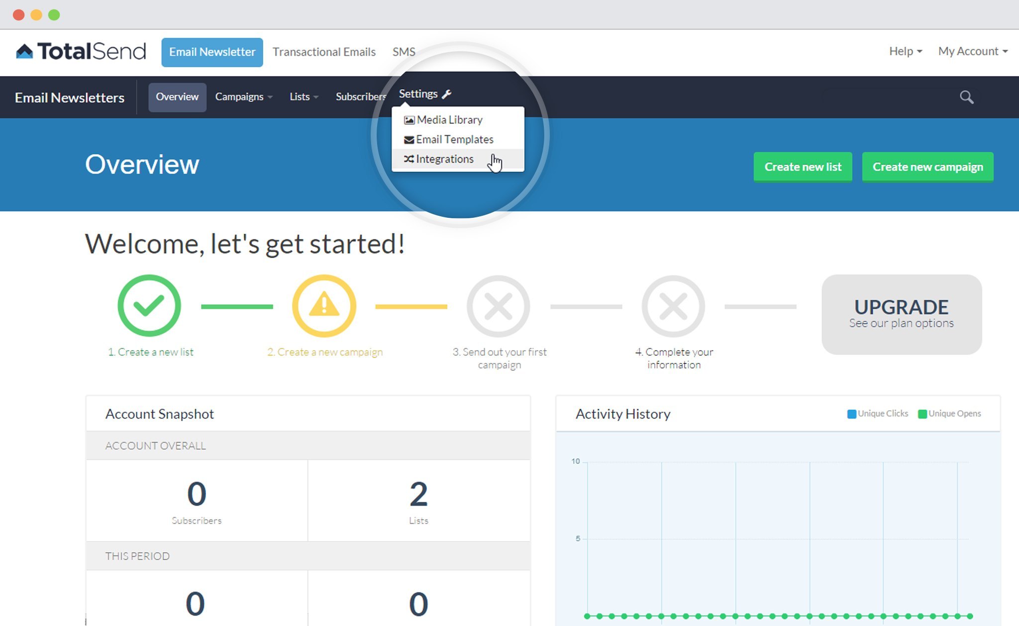 Total-send-integration with ConvertPlug