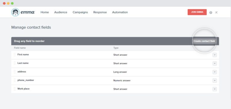 How To Sync Multiple Fields Data With MyEmma Documentation